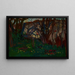 Botanische tuin - Jan Stanisławski — ingelijst kunstwerk aan de muur