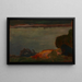 Avond aan de Dnjepr-rivier - Jan Stanisławski — ingelijst kunstwerk aan de muur