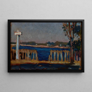 Jan Stanislawski - Fence on the River.webp