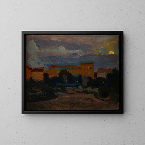 van Kyiv - Jan Stanisławski — ingelijst kunstwerk aan de muur