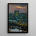 Huis in de winter - Jan Stanisławski — ingelijst kunstwerk aan de muur