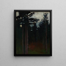 Binnen in het bos - Jan Stanisławski — ingelijst kunstwerk aan de muur