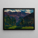 Landschap van de Tatra-bergen - Jan Stanisławski — ingelijst kunstwerk aan de muur