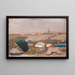 Dorp Oekraïens - Jan Stanisławski — ingelijst kunstwerk aan de muur