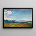 uitzicht op Osobita, Zakopane - Jan Stanisławski — ingelijst kunstwerk aan de muur