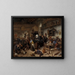 Een school voor jongens en meisjes - Jan Steen — ingelijst kunstwerk aan de muur