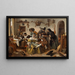 Let op de wellust - Jan Steen — ingelijst kunstwerk aan de muur