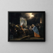 De Christus onder de artsen - Jan Steen — ingelijst kunstwerk aan de muur
