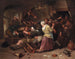 Spelers in ruzie - Jan Steen — weergave van het kunstwerk