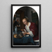 Vrouw die oesters eet - Jan Steen — ingelijst kunstwerk aan de muur