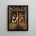 Rhétoriciens à la fenêtre - Jan Steen — ingelijst kunstwerk aan de muur