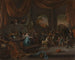 Samson beledigd door de Filistijnen - Jan Steen — weergave van het kunstwerk