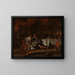Samson en Dalila - Jan Steen — ingelijst kunstwerk aan de muur