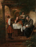 Maaltijd in Emmaüs - Jan Steen — weergave van het kunstwerk