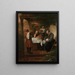 Maaltijd in Emmaüs - Jan Steen — ingelijst kunstwerk aan de muur