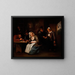 Kroegenscène - Jan Steen — ingelijst kunstwerk aan de muur