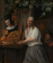 De bakker Arent Oostwaard en zijn echtgenote Catharina Keizerswaard - Jan Steen — weergave van het kunstwerk