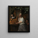De bakker Arent Oostwaard en zijn echtgenote Catharina Keizerswaard - Jan Steen — ingelijst kunstwerk aan de muur