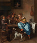 De dansles - Jan Steen — weergave van het kunstwerk