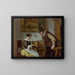 La leçon de clavecin - Jan Steen — ingelijst kunstwerk aan de muur
