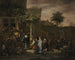 Het Huwelijk op het platteland - Jan Steen — weergave van het kunstwerk