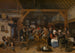 Het Bruiloftfeest - Jan Steen — weergave van het kunstwerk