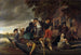 De vrolijke thuiskomst - Jan Steen — weergave van het kunstwerk