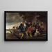 De vrolijke thuiskomst - Jan Steen — ingelijst kunstwerk aan de muur