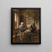 De gebed voor de maaltijd - Jan Steen — ingelijst kunstwerk aan de muur