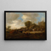 Feest op het dorp - Jan Steen — ingelijst kunstwerk aan de muur