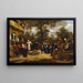Huwelijk op het dorp - Jan Steen — ingelijst kunstwerk aan de muur