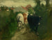 Route enfoncée - Jan Stobbaerts — weergave van het kunstwerk