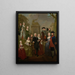 portret van Theodorus Bisdom van Vliet en zijn familie - Jan Stolker — ingelijst kunstwerk aan de muur