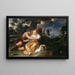 Berger en bergmeisje - Jan Thomas — ingelijst kunstwerk aan de muur