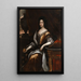 Portrait de Marie Casimire - Jan Tricius — ingelijst kunstwerk aan de muur