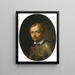 Portret van Francesco Dal Pozzo - Jan van den Hoecke — ingelijst kunstwerk aan de muur