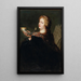 La Sibylle de Delphes - Jan van den Hoecke — ingelijst kunstwerk aan de muur