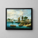 Landschap met een molen - Jan van Kessel de Oude — ingelijst kunstwerk aan de muur
