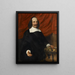 van Joan Willemsz Blaeu 1596-1673 - Jan van Rossum — ingelijst kunstwerk aan de muur