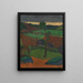 Landscape Painting Breton - Jan Verkade — framed artwork on a wall
