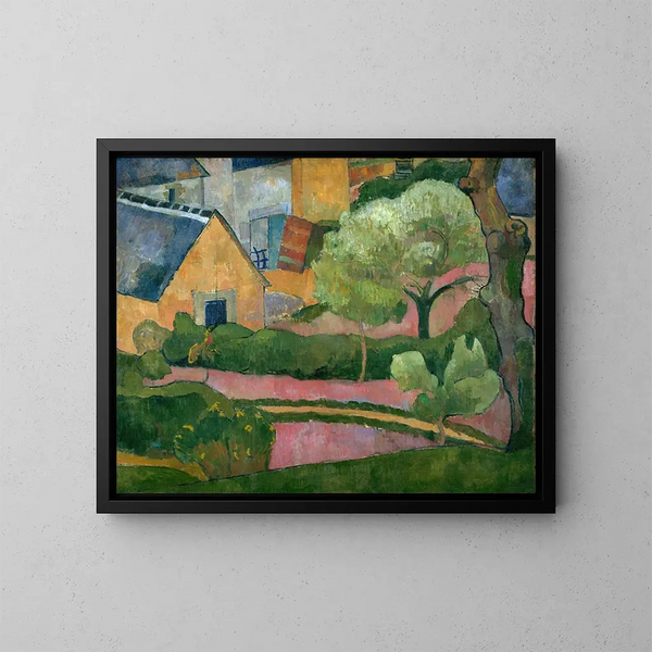 Ferme à Le Pouldu - Jan Verkade — framed artwork on a wall