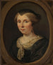 Portrait Painting of Margaretha Verkolje, wife of Reinier Couturier - Jan Verkolje — artwork view
