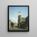 Kerk van Saint-Denis in Luik - Jan Weissenbruch — ingelijst kunstwerk aan de muur