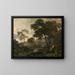 Landschap - Jan Wijnants — ingelijst kunstwerk aan de muur