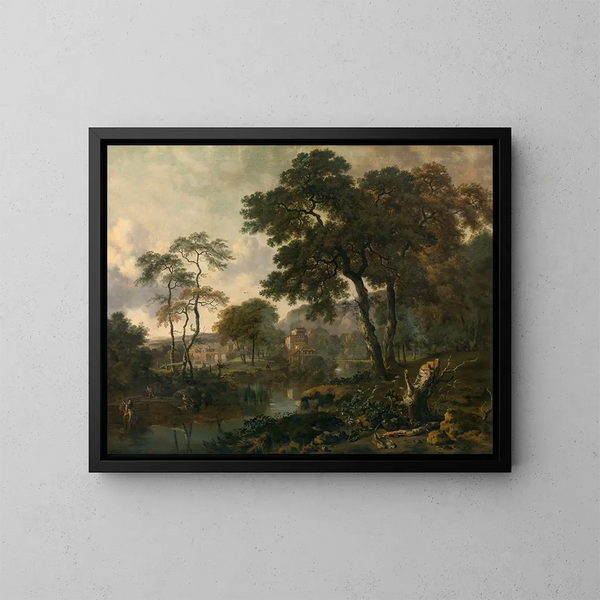 Landscape - Jan Wijnants — framed artwork on a wall