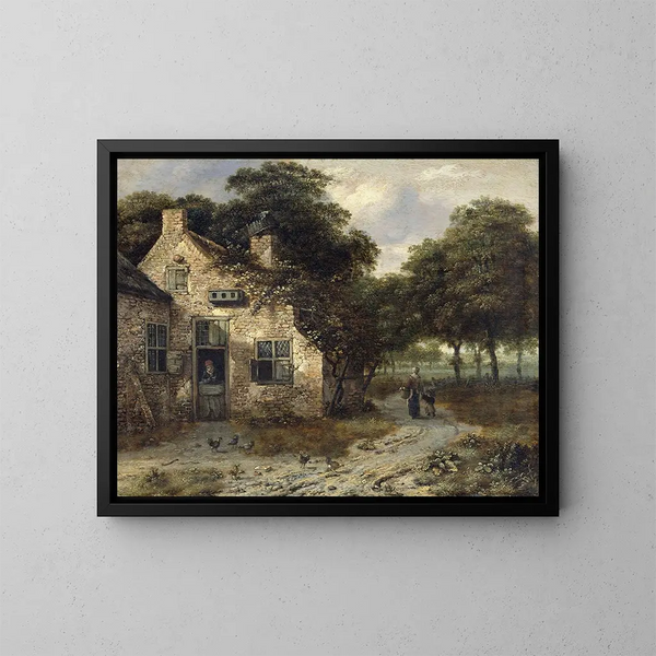 La Ferme - Jan Wijnants — framed artwork on a wall