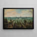 Panorama schilderij van Antwerpen vanaf het oosten - Jan Wildens — ingelijst kunstwerk aan de muur