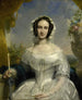 Agatha Petronella Hartsen 1814-78 of a bride on her wedding day with Jan van der Hoop on March 17, 1841 - Jan Willem Pieneman — artwork view