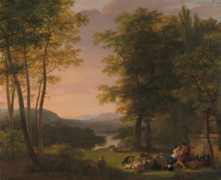 Landschap in Arcadische stijl - Jan Willem Pieneman — weergave van het kunstwerk