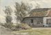 van een boerderij met schuur - Jan Willem van Borselen — weergave van het kunstwerk